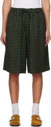 NEEDLES Khaki & Black H.D.P. Shorts
