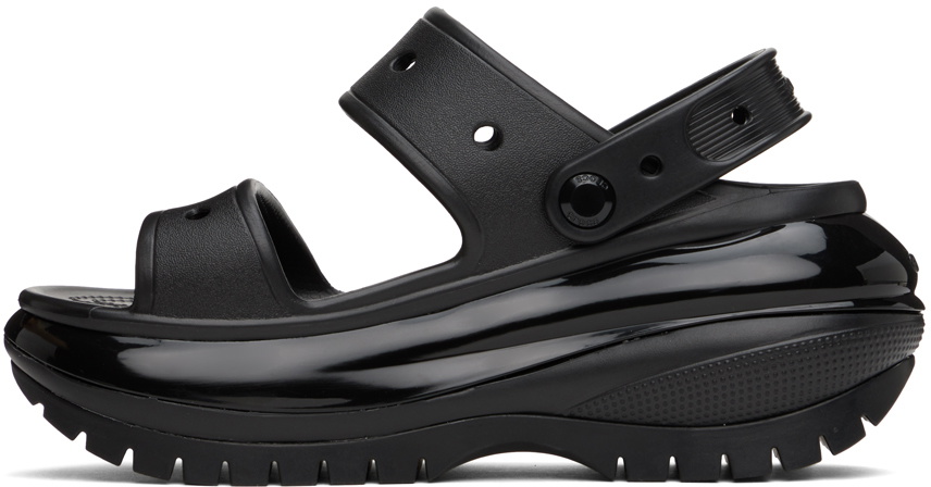 Crocs Black Mega Crush Sandals Crocs