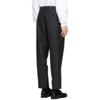 Burberry Grey Prince of Wales Trousers