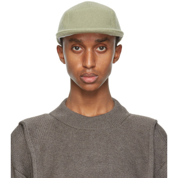 Photo: Jacquemus Green Wool La Casquette Cap