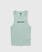 DICKIES RIB TOP Green Womens Tops & Tank