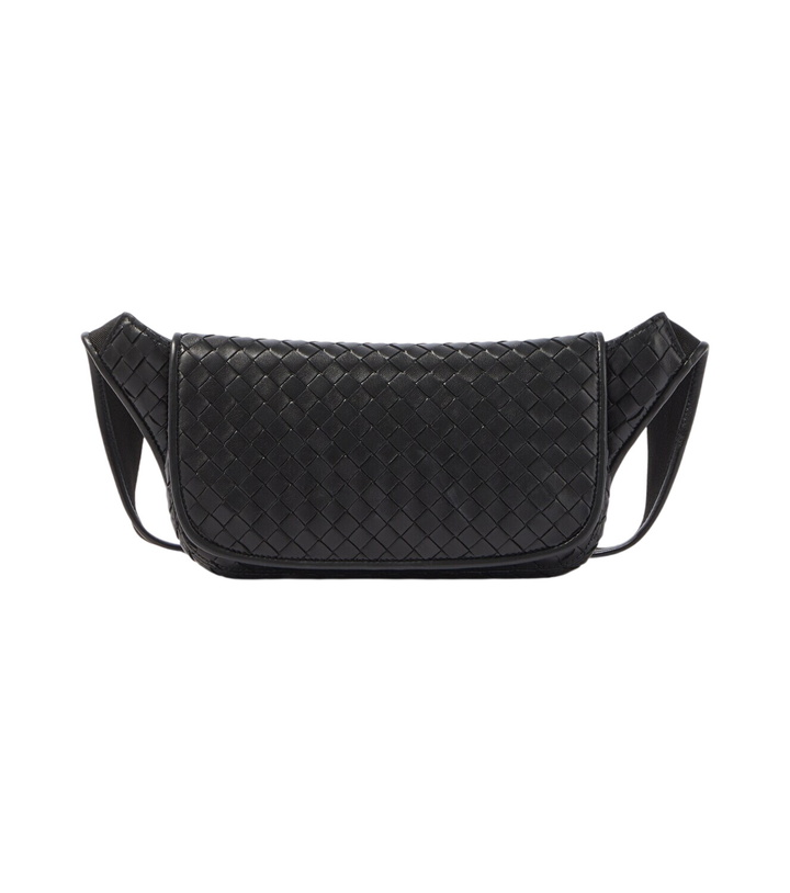 Photo: Bottega Veneta Veneto Intrecciato leather belt bag