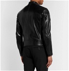 TOM FORD - Icon Slim-Fit Leather Biker Jacket - Unknown