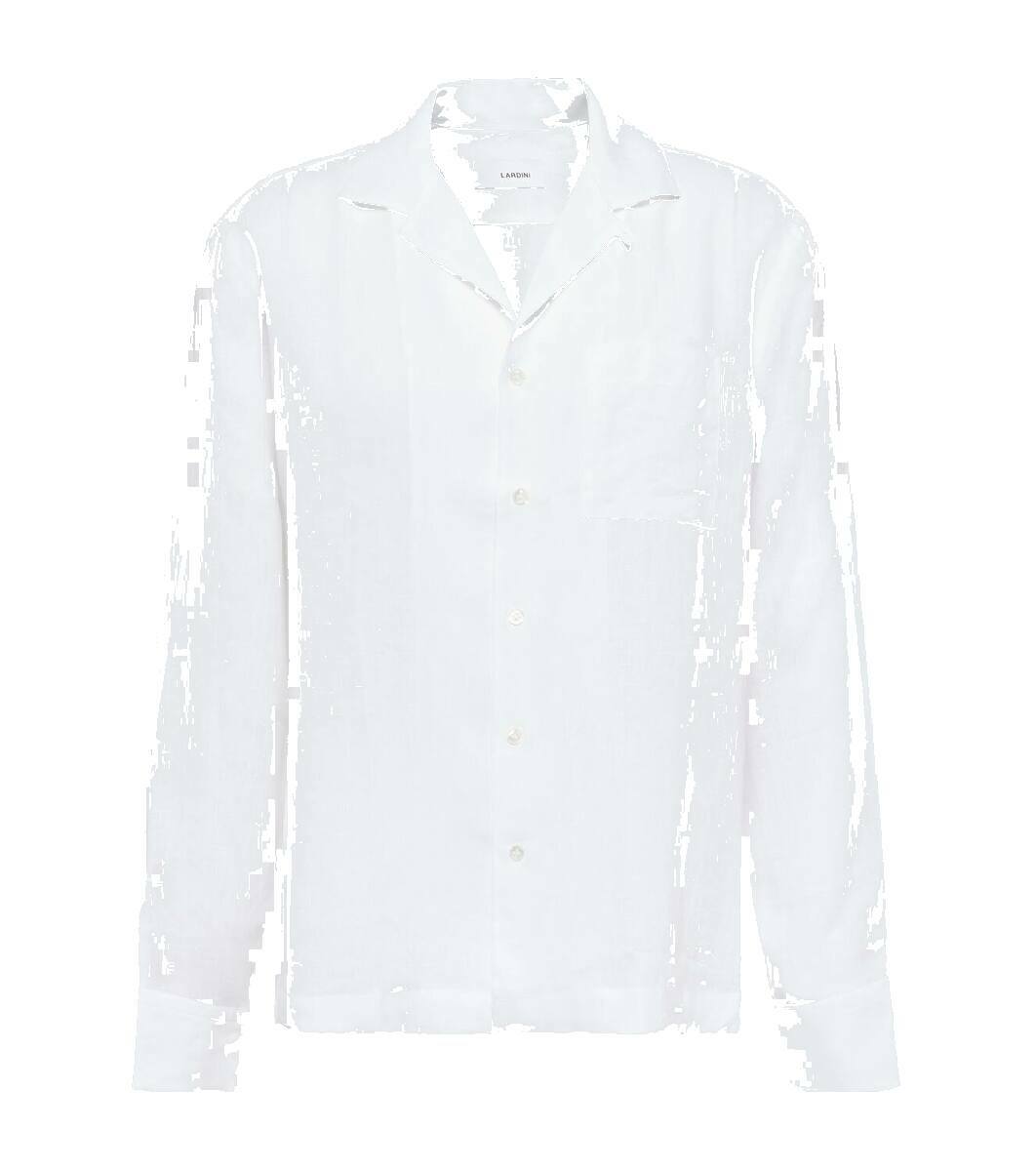 Lardini Beige Tencel Dress Shirt main image 1
