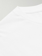 KENZO - Appliquéd Logo-Embroidered Cotton-Jersey T-Shirt - White