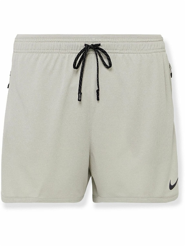 Photo: Nike Running - RunDivision Slim-Fit Dri-FIT Running Shorts - Gray