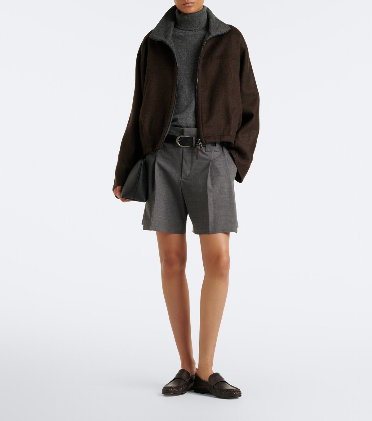Brunello Cucinelli Wool-blend shorts