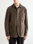 Brioni - Suede Jacket - Brown