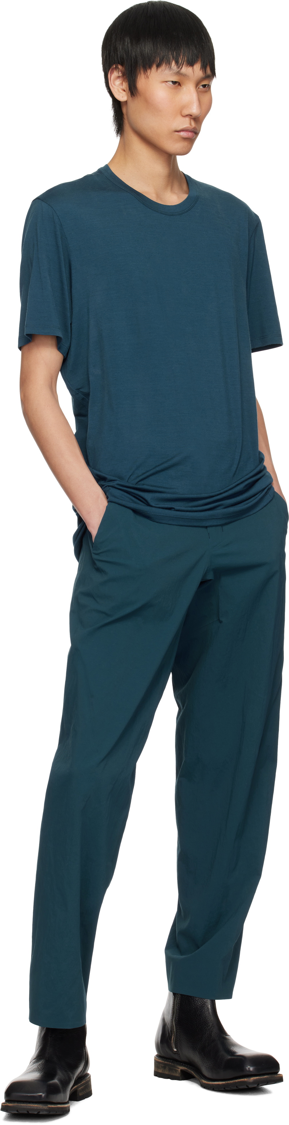 Veilance Navy Frame T-shirt