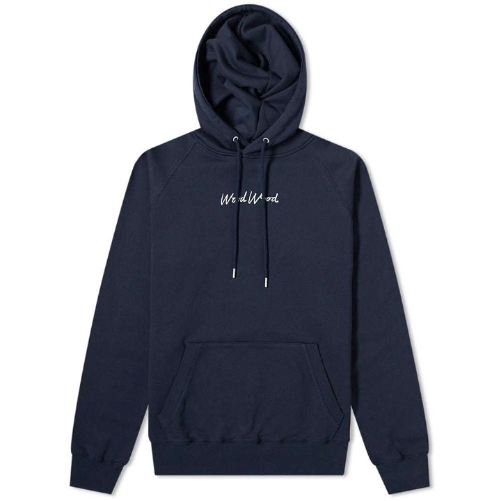 Photo: Wood Wood Fred Sketch Drawing Popover Hoody