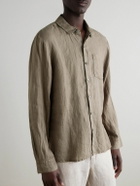 James Perse - Garment-Dyed Linen Shirt - Neutrals