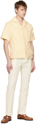 young n sang Yellow Sequinned Shirt