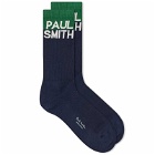 Paul Smith Men's PS Chidi Logo Socks in Blue 