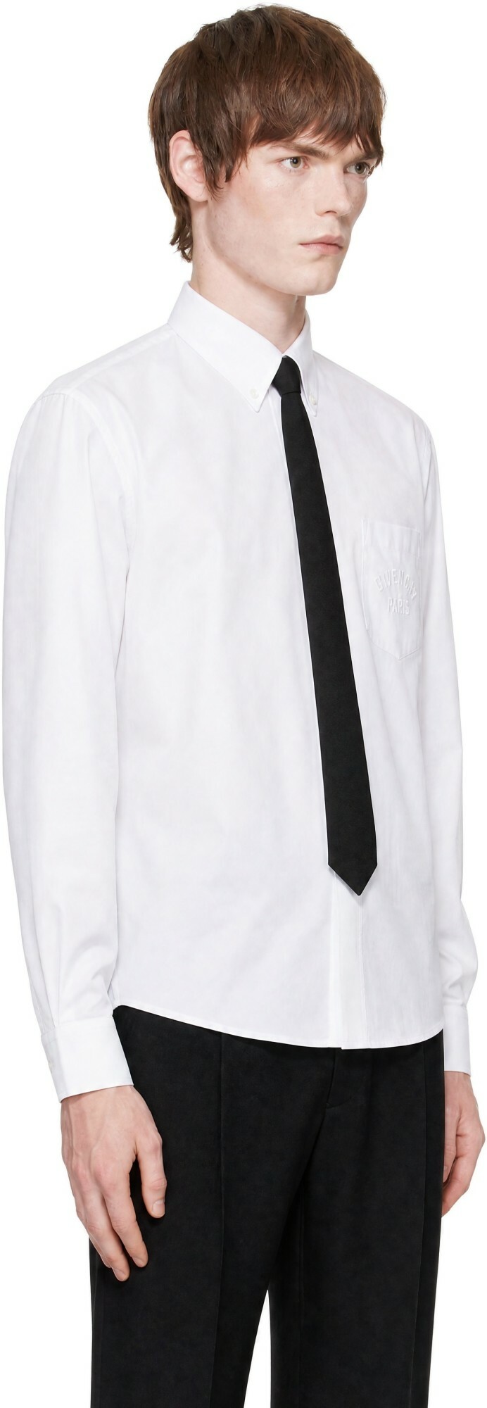 Givenchy White Classic Fit Button Down Shirt