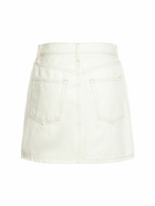WARDROBE.NYC - Cotton Denim Mini Skirt