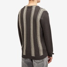 Magic Castles Men's Frank Cardigan in Charcoal Mesh