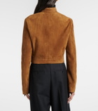 Tom Ford Cropped suede jacket