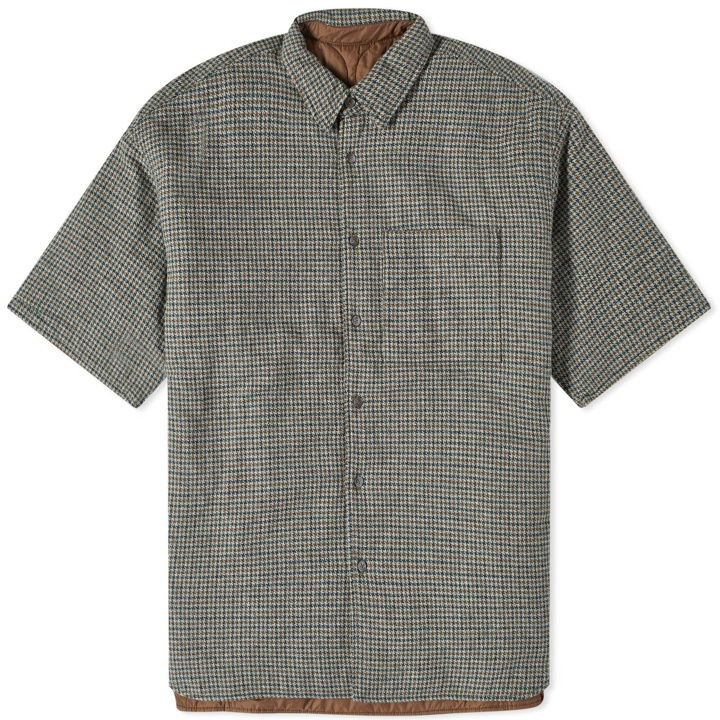 Photo: Merely Made Reversible Padded Shirt in Brown Check