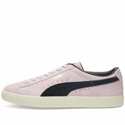 Puma Men's Suede VTG Sneakers in Pink/Black/White