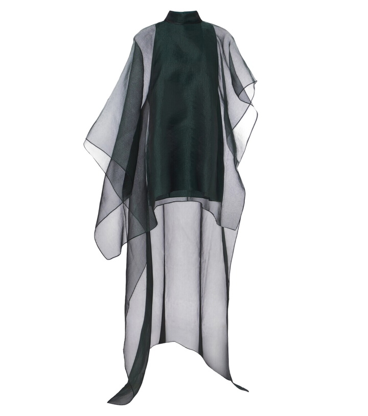 Photo: Taller Marmo Dallas asymmetric organza kaftan