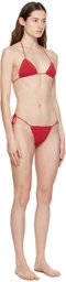 Akoia SSENSE Exclusive Red Manik Bikini