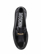 MOSCHINO - 25mm Moschino College Leather Loafers