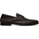 TOM FORD Brown Gigi Twisted Band Loafers
