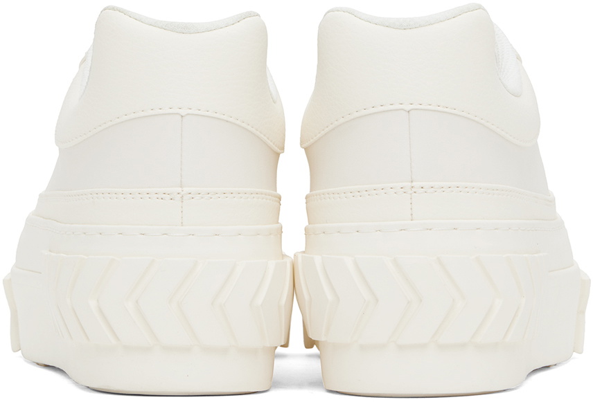 both White Tyres Sneakers