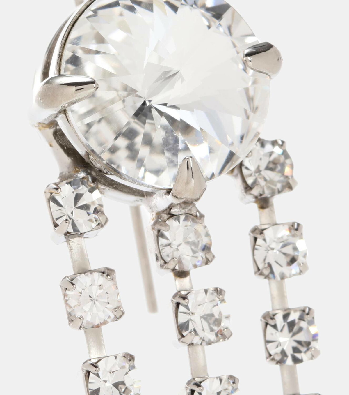 Miu Miu Crystal-embellished earrings