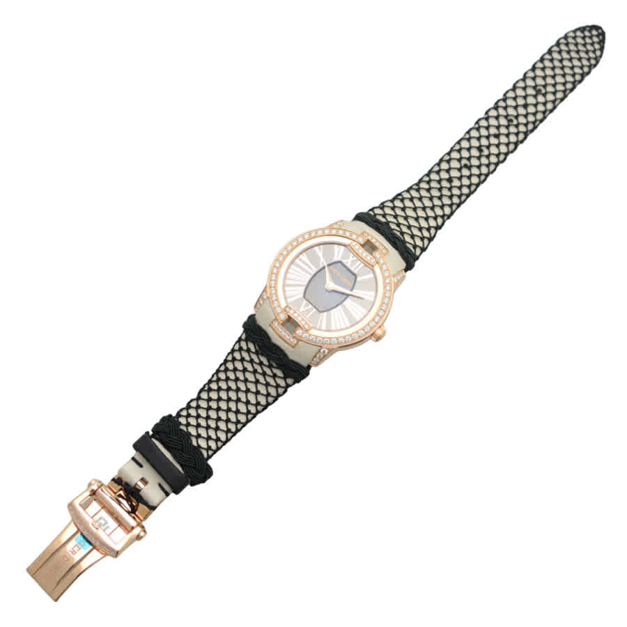 Roger Dubuis Velvet Automatic Diamond Black Dial Ladies Watch RDDBVE0015
