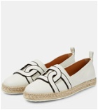 Tod's Gommino leather espadrilles