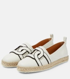 Tod's Gommino leather espadrilles