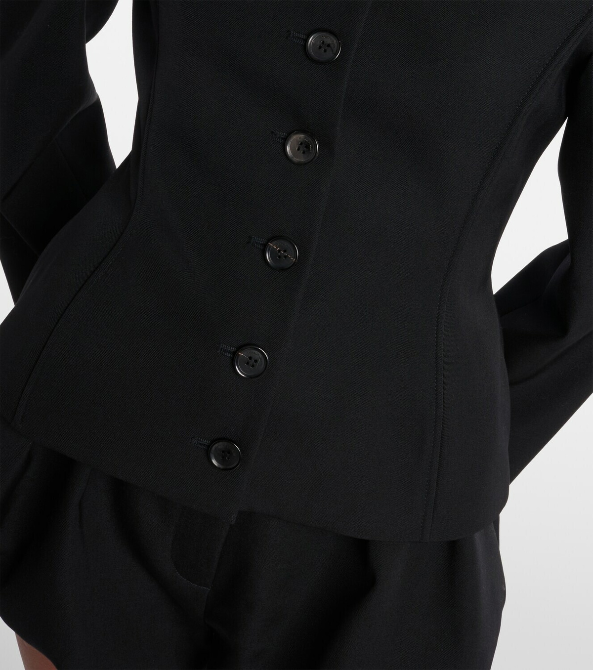 Magda Butrym Peplum wool cardigan
