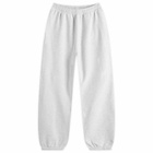 Acne Studios Men's Frack U X Melange Face Sweat Pants in Pale Grey Melange