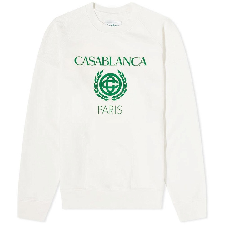 Photo: Casablanca Reverse Loopback Panel Sweatshirt