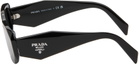 Prada Eyewear Black Symbole Sunglasses