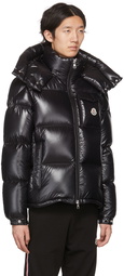 Moncler Black Montbeliard Down Jacket