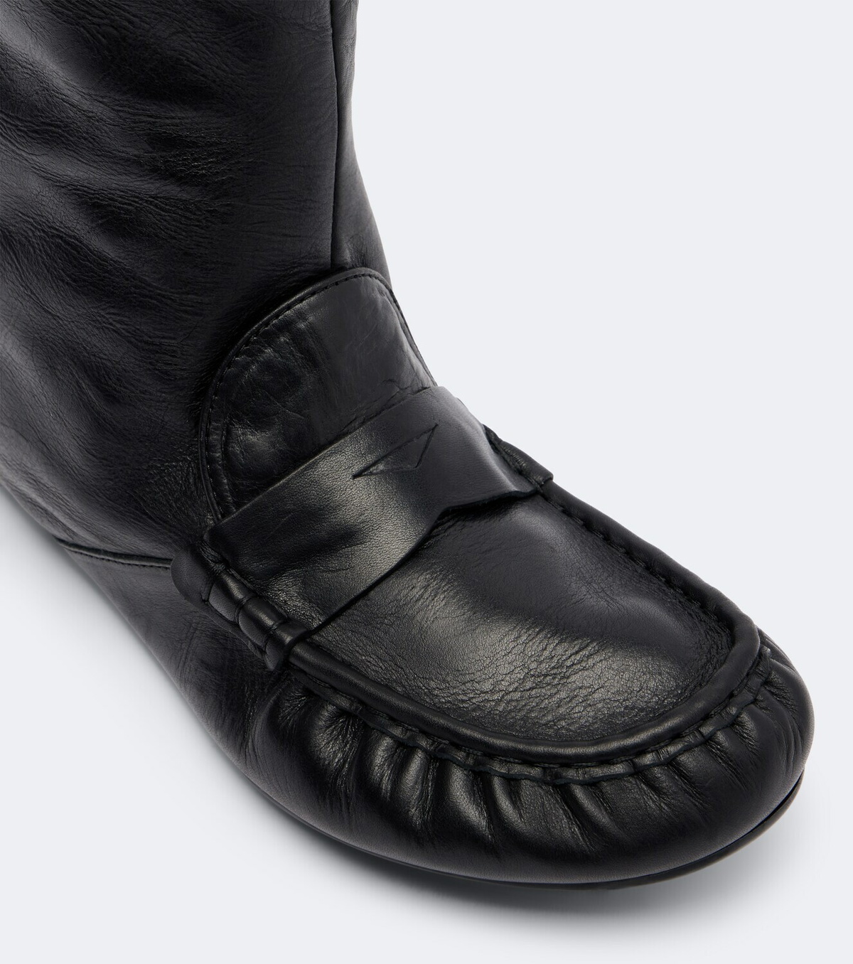 Acne Studios Bojan leather knee-high boots