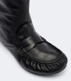 Acne Studios Bojan leather knee-high boots