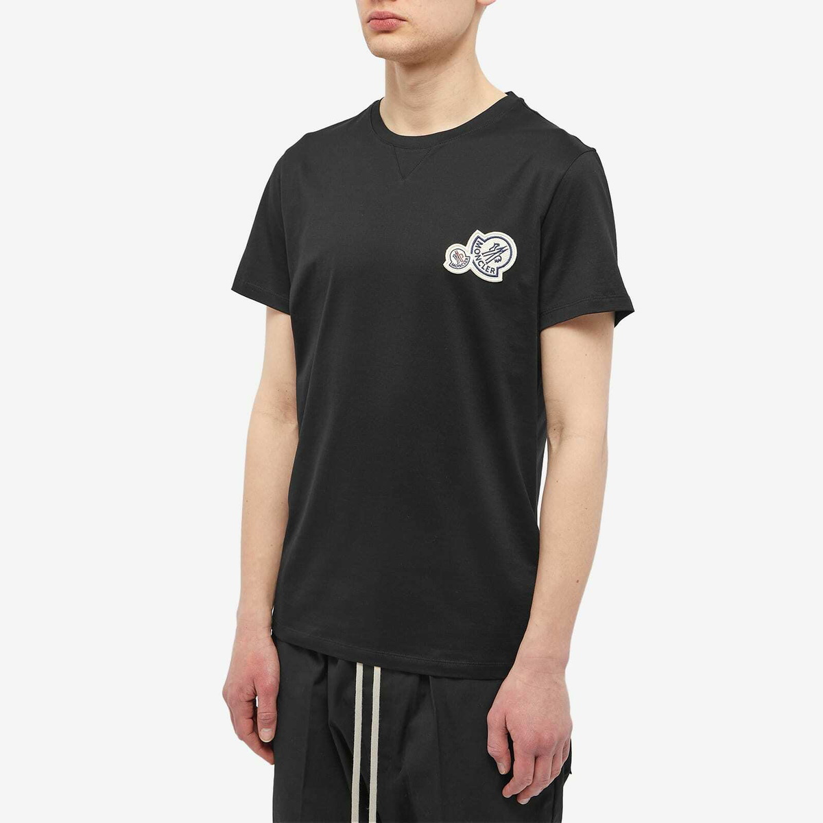 Moncler double cheap badge t shirt