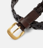 The Row Woven leather belt
