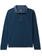Purdey - Fleece Half-Zip Sweatshirt - Blue