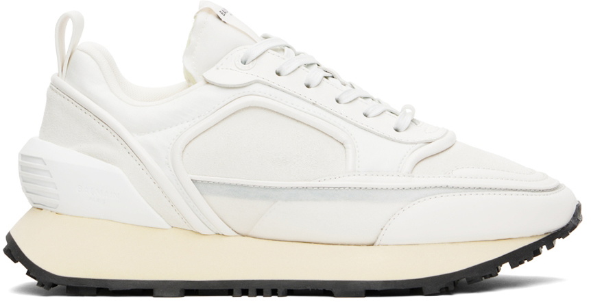 Balmain Off-White Racer Sneakers Balmain