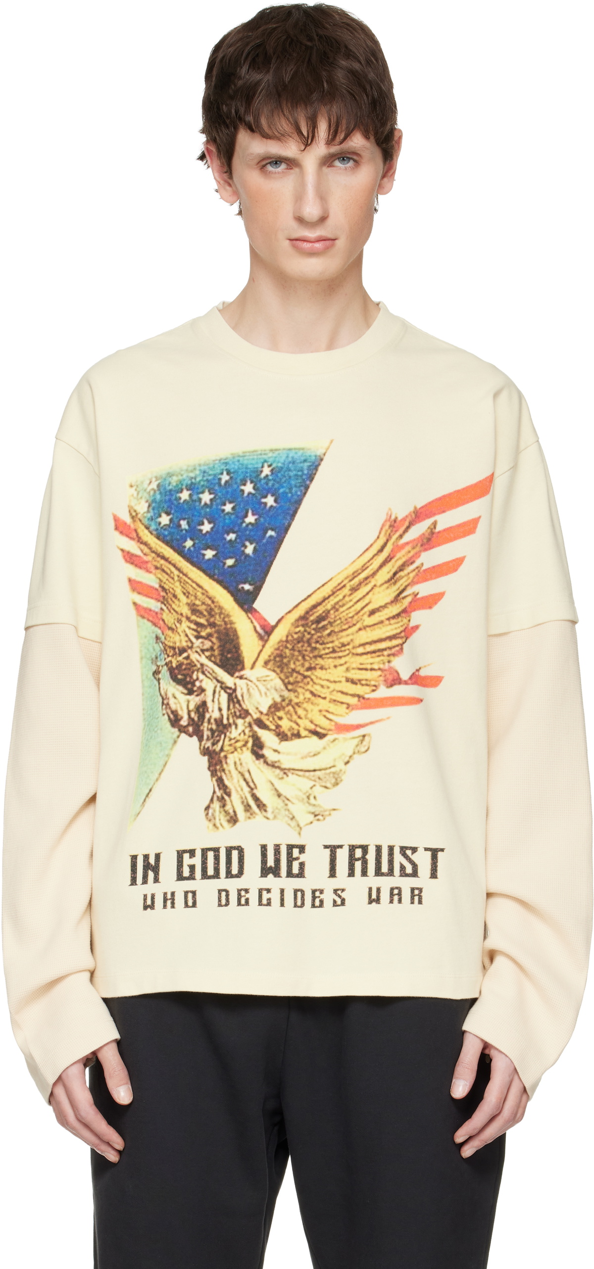 Who Decides War Off-White IGWT Jersey T-shirt