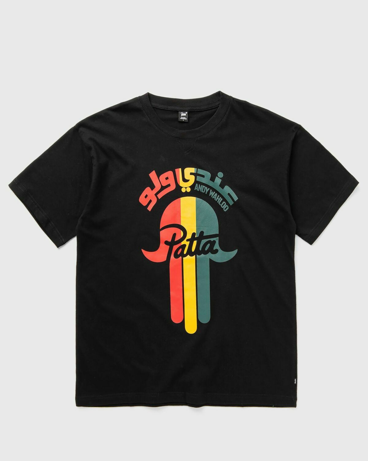 Patta Patta X Andy Wahloo Hamsa Hand T Shirt Black Shortsleeves Patta