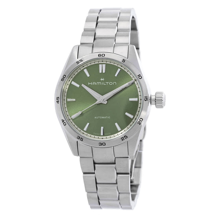 Photo: Hamilton Jazzmaster Automatic Green Dial Watch H36105160