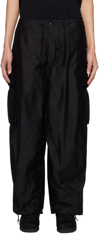 Photo: NEEDLES Black H.D. Cargo Pants