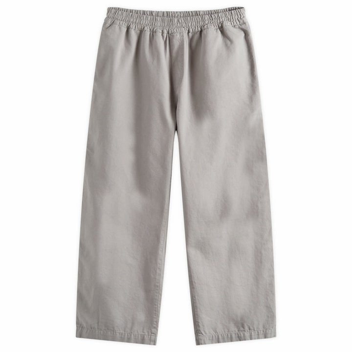 Photo: Polar Skate Co. Men's Karate Trousers in Silver