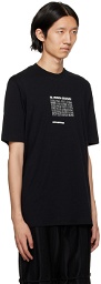Song for the Mute Black Binary Code T-Shirt