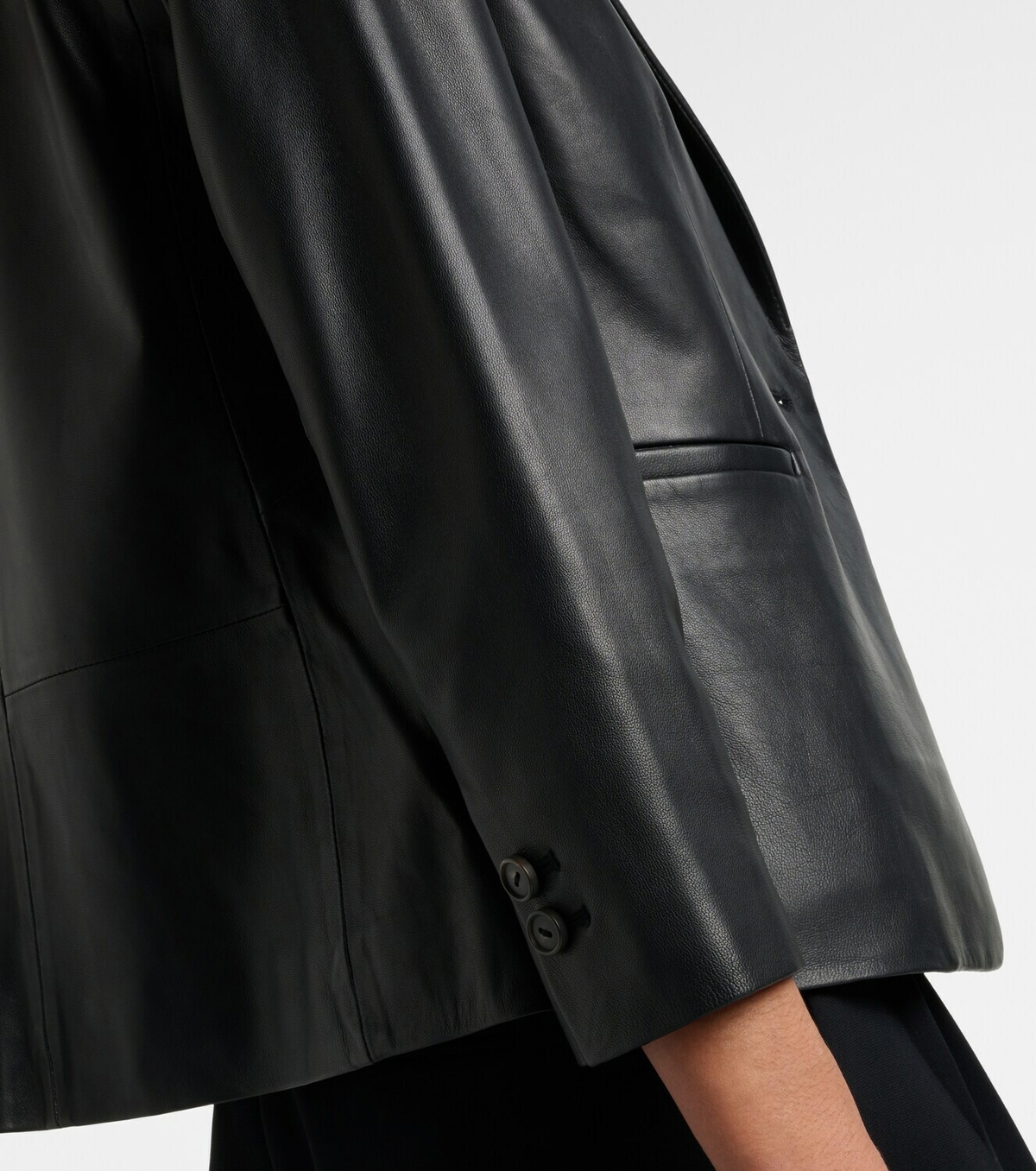 Vince Leather blazer